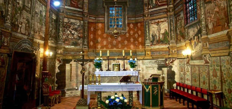 wooden church in Binarowa